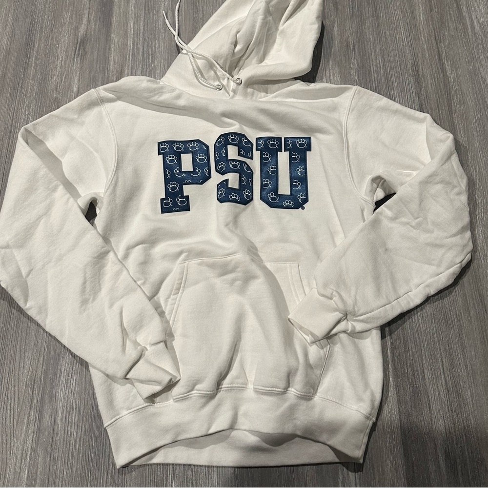 White PSU Women's Hoodie